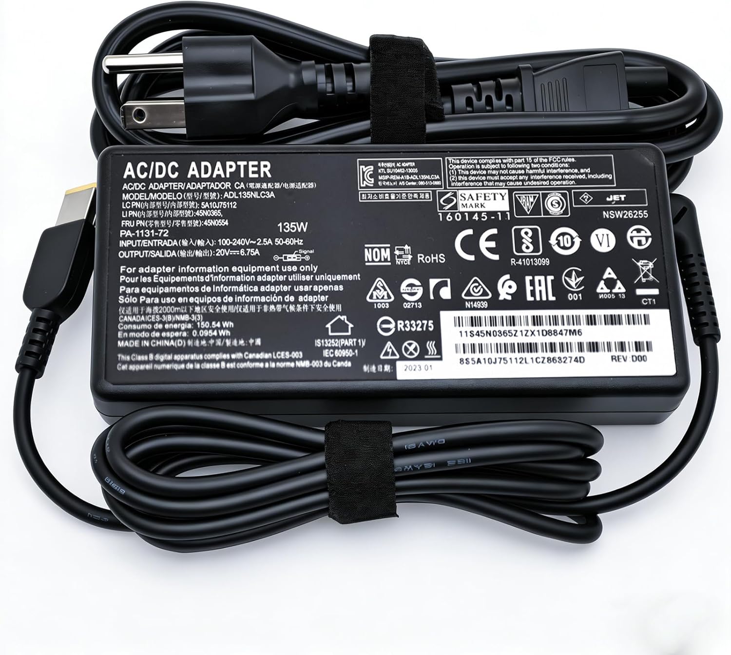 Lenovo 135W charger
