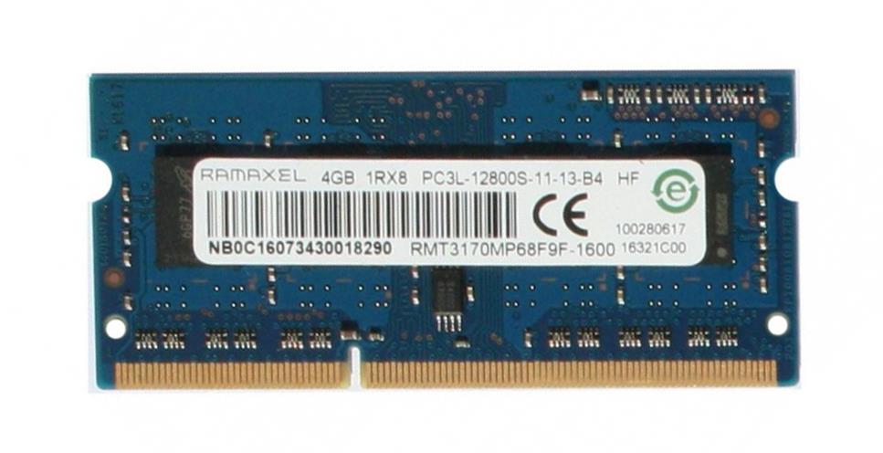 Ramaxel 4GB 1Rx8 PC3L-12800S Laptop RAM