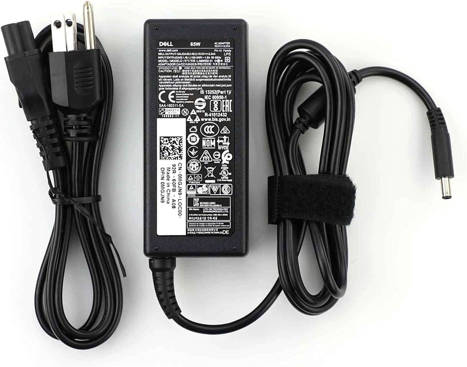 Dell Laptop Charger 65W 19.5V=3.34A