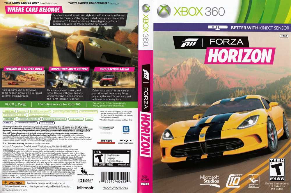 Forza Horizon for Xbox 360