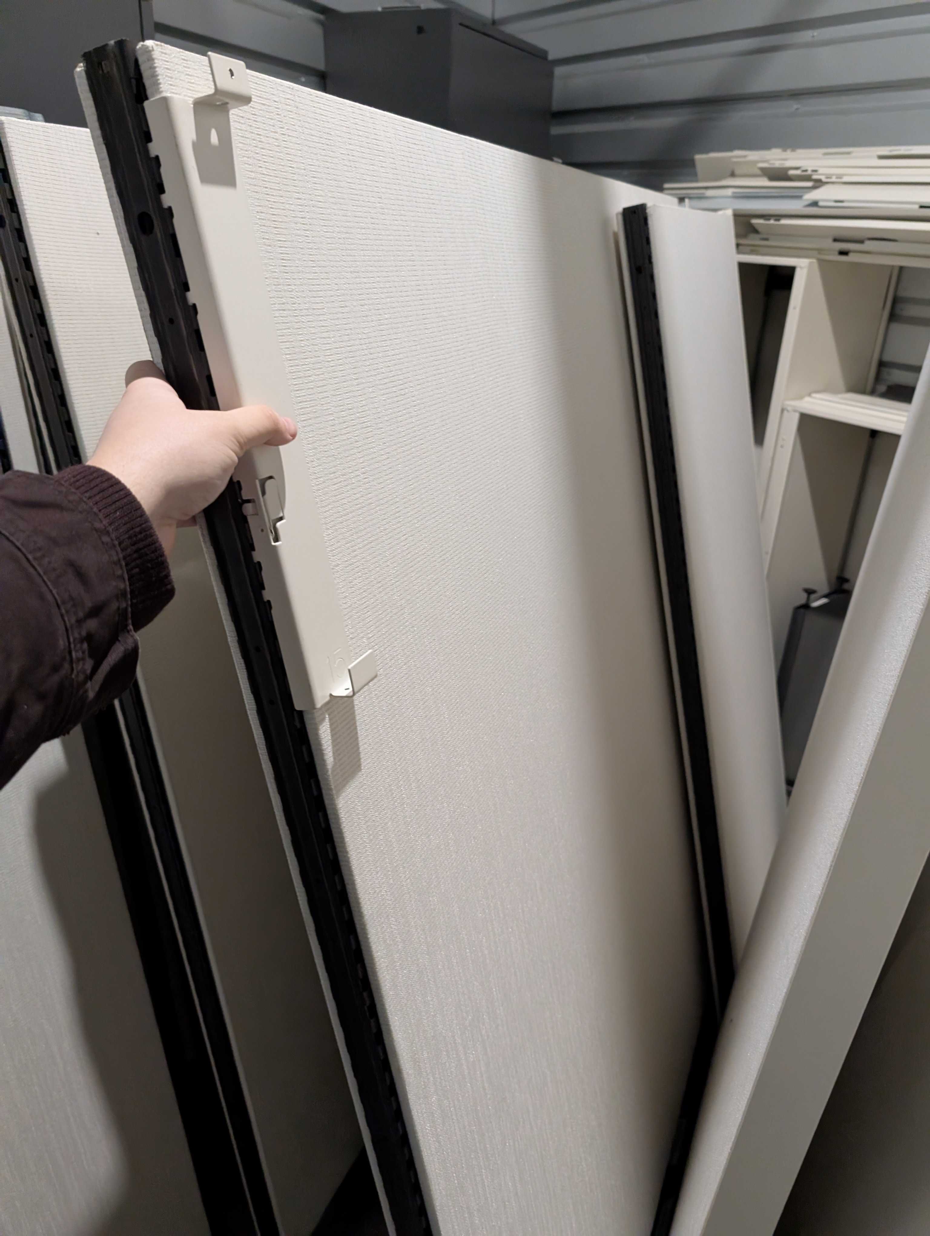 Allsteel metal shelfing 5ft X 15in X 15in