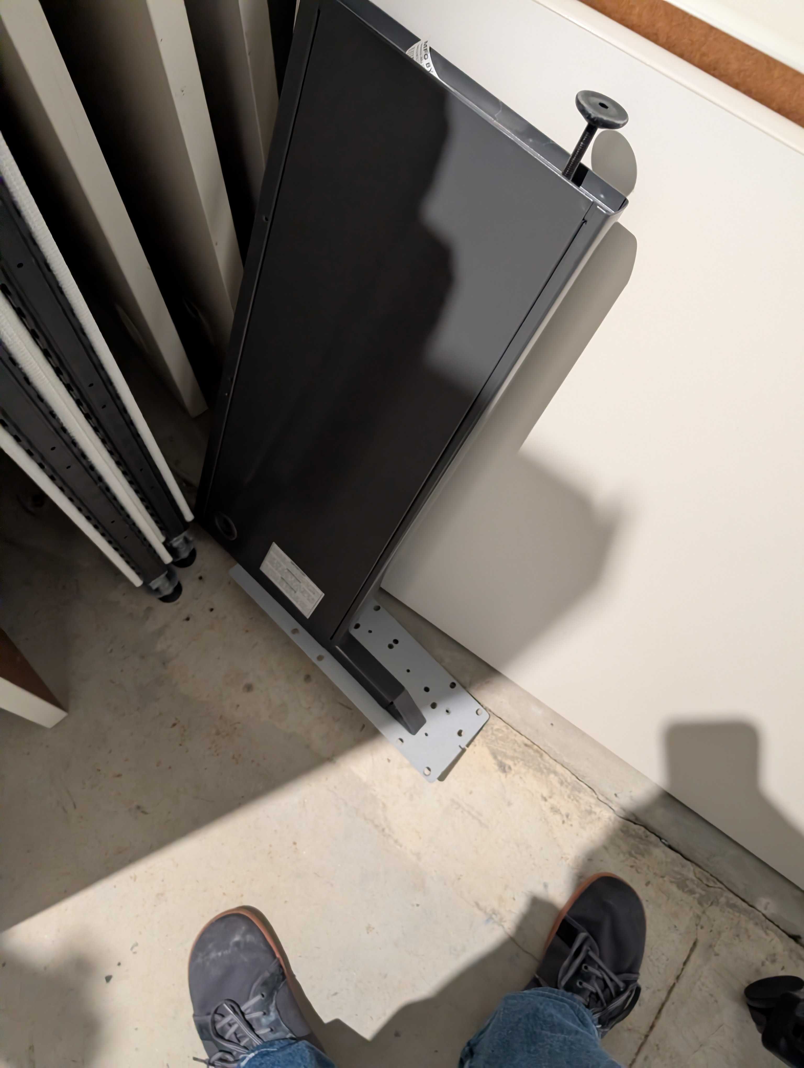 Allsteel metal legs for tables