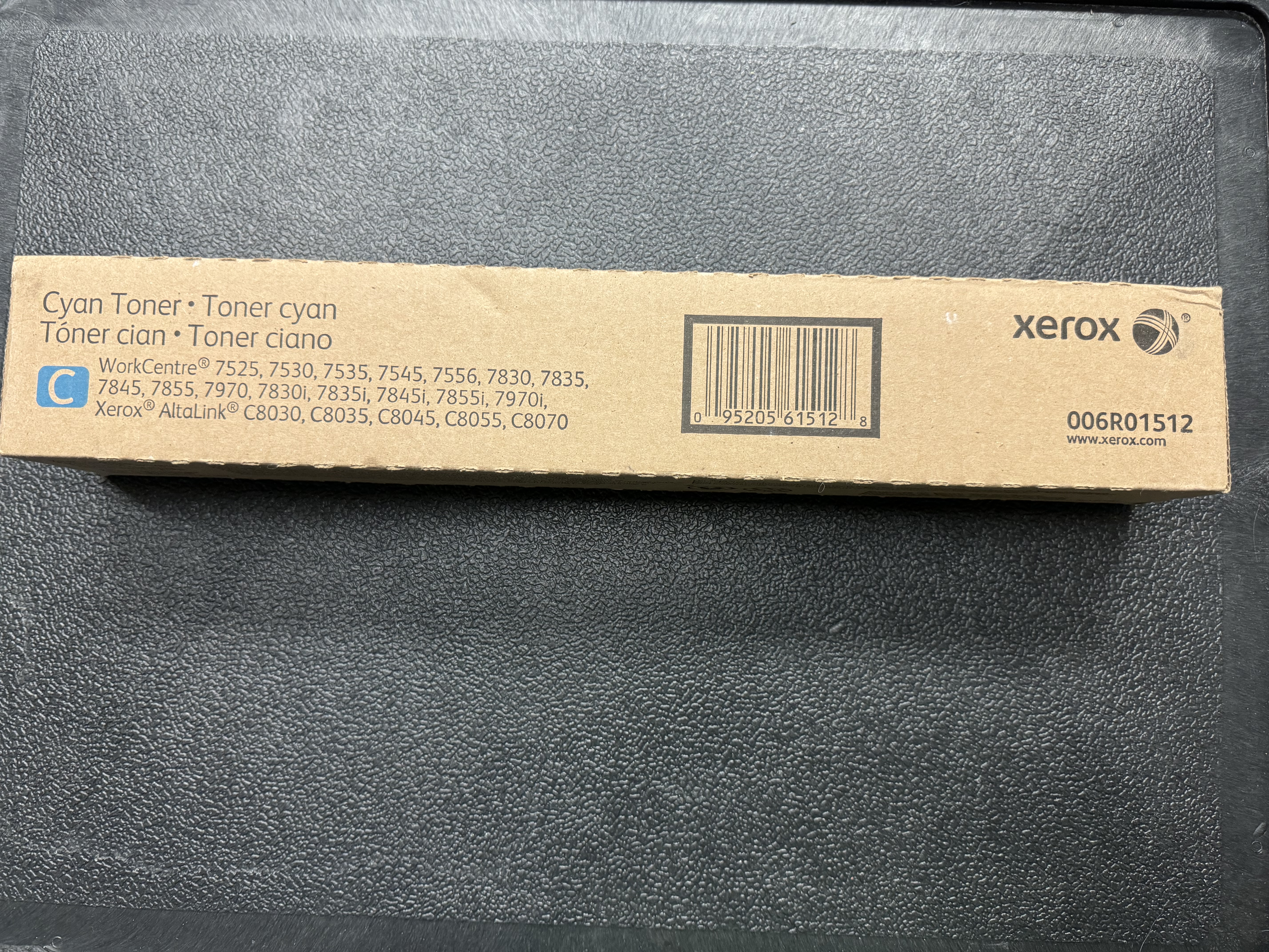 Xerox 006R01512 Cyan Toner Cart WorkCentre 7525 7530 7556