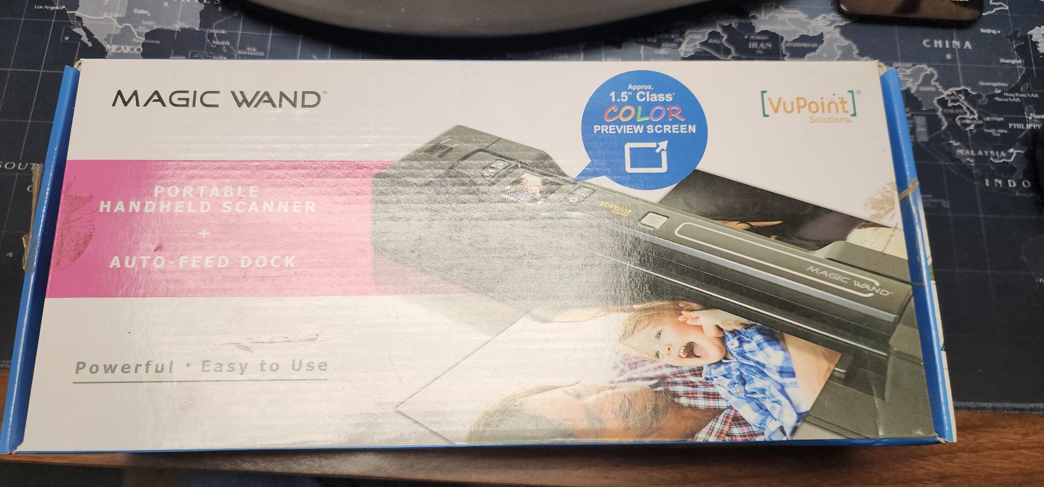 VuPoint Magic Wand Portable Handheld Scanner