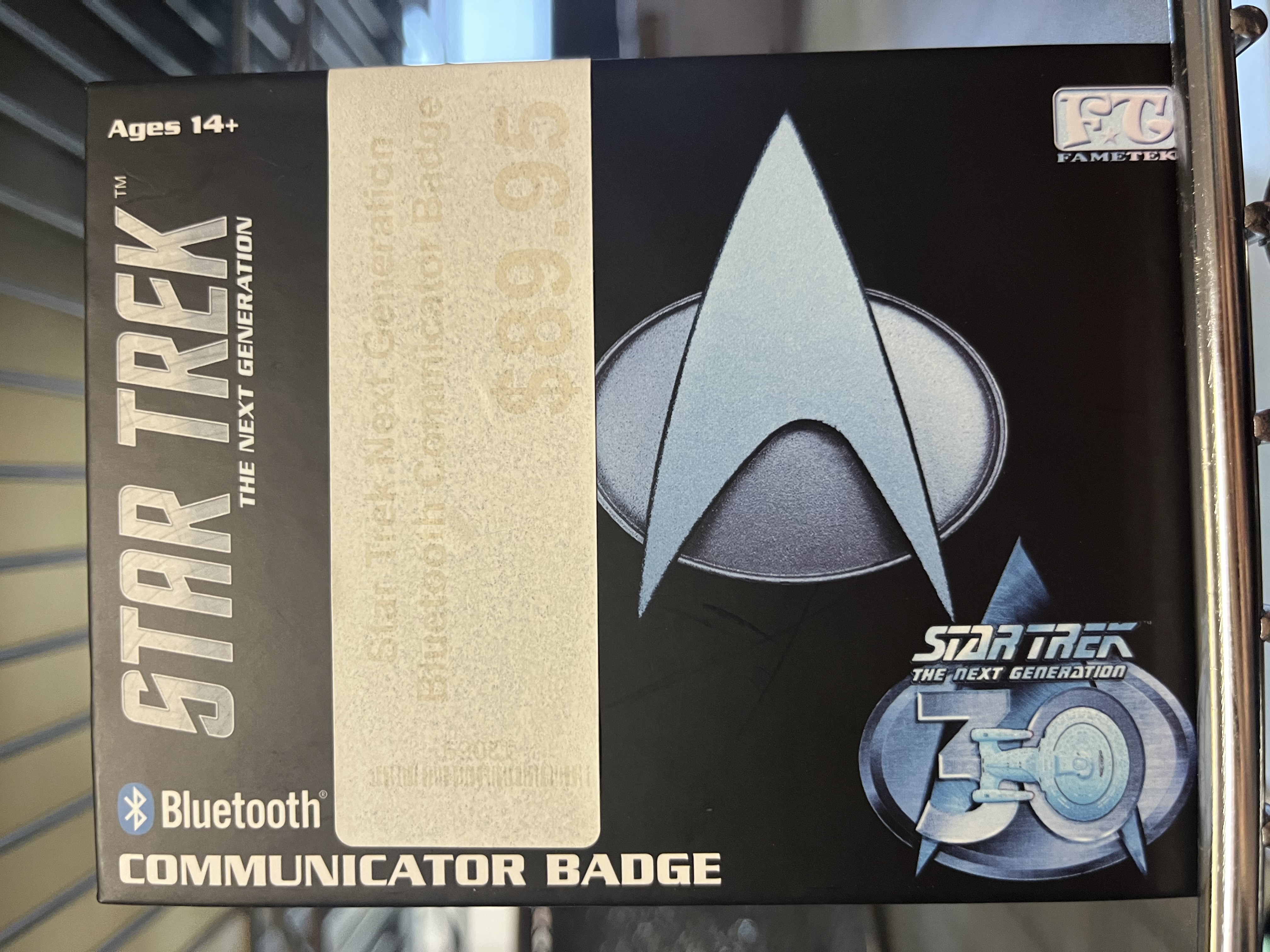 Star Trek Next Generation Bluetooth Communicator Badge