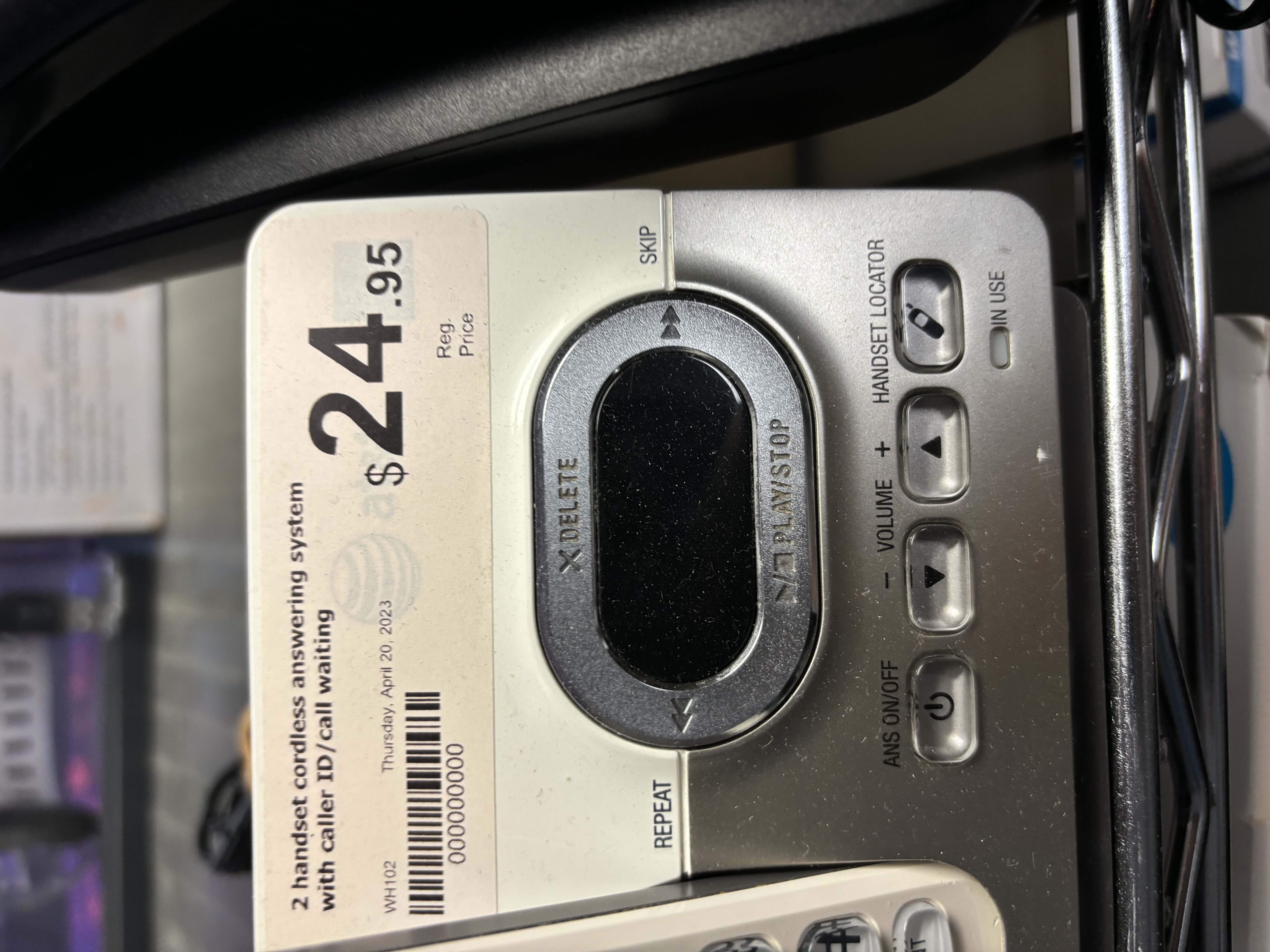 2 Handset Cordless Answering System