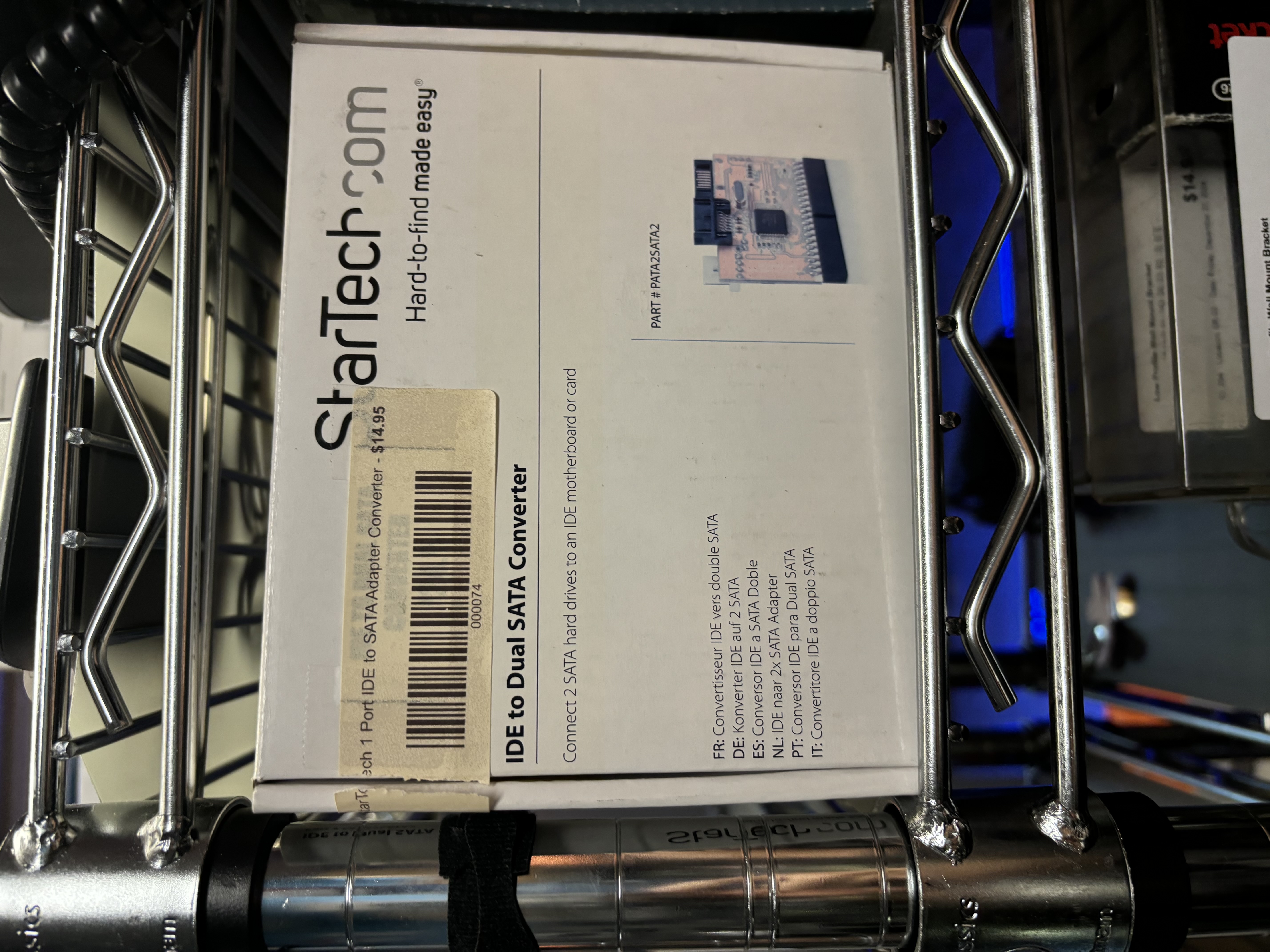 StarTech 1 Port IDE to SATA Adapter Converter