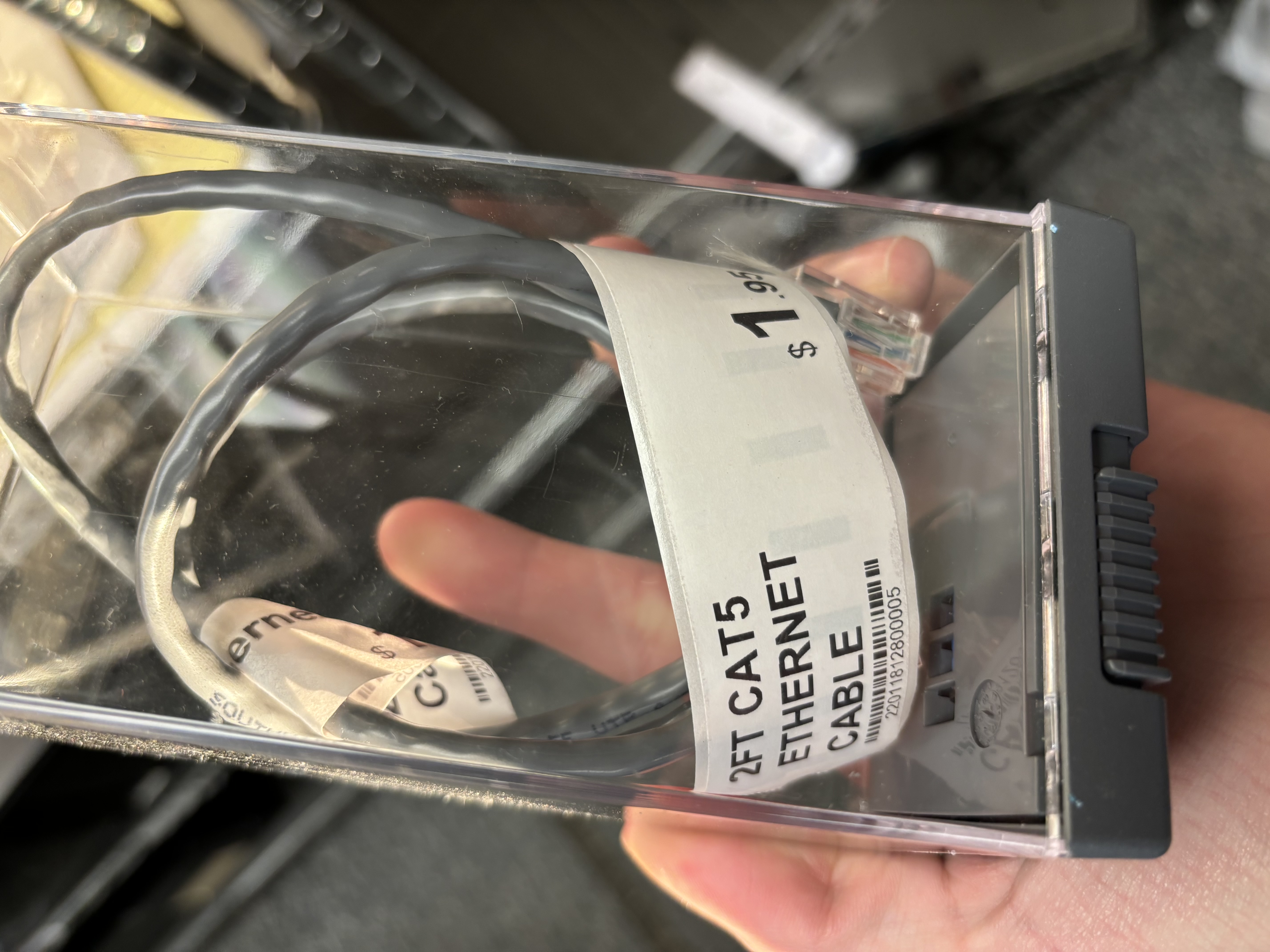 2FT CAT5 Ethernet Cable