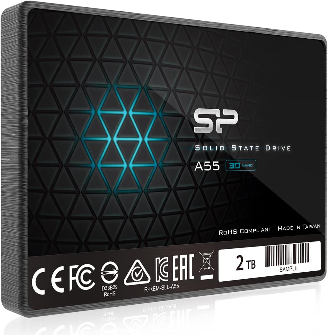Silicon Power 2TB A55 3D NAND SATA III 2.5" Internal SSD