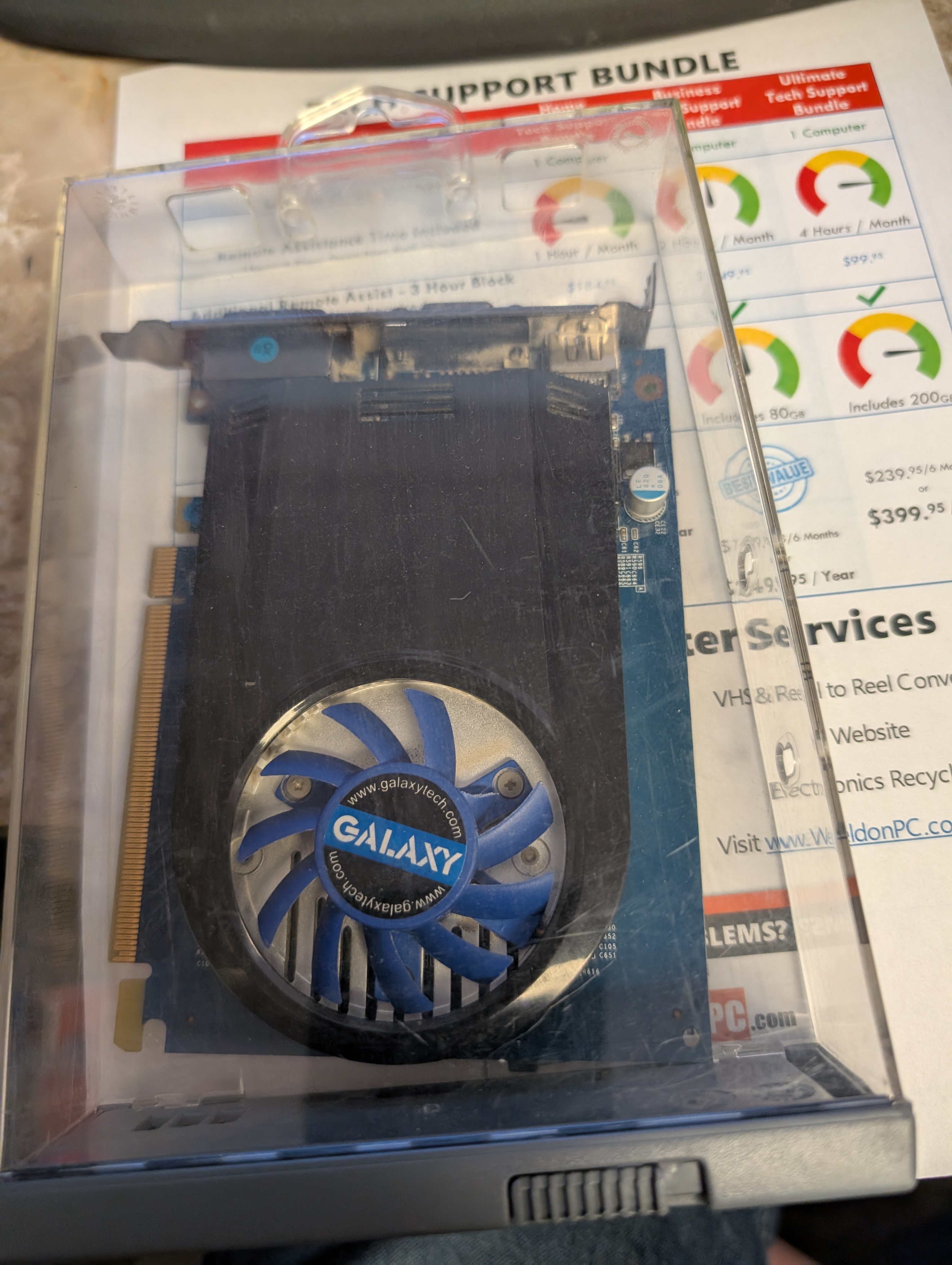 Nvidia GeForce 210 1GB 64-bit DDR2 PCI Express 2.0 x16 HD