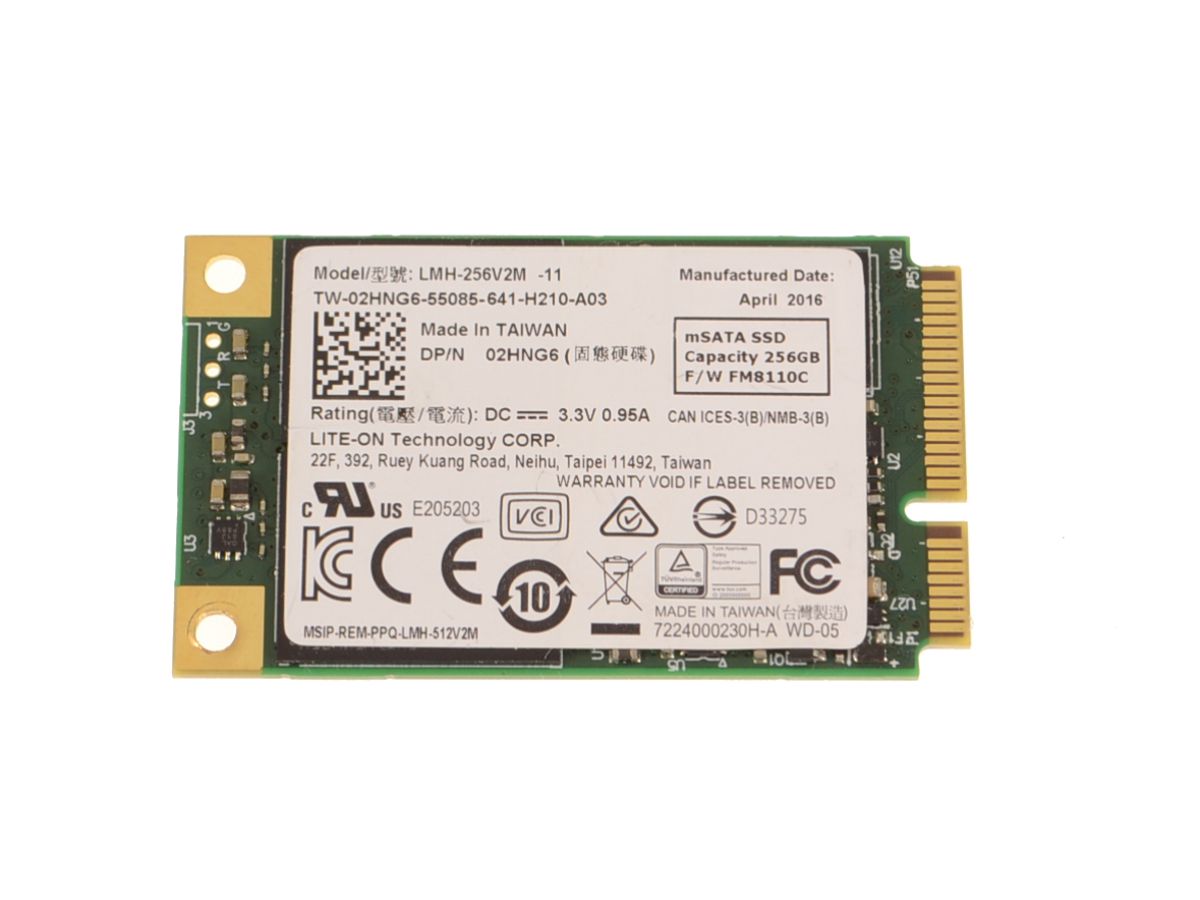 256GB mSATA Solid State Drive