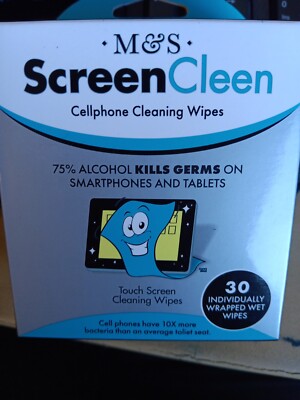 ScreenCleen Cellphone Cleaning Wipes