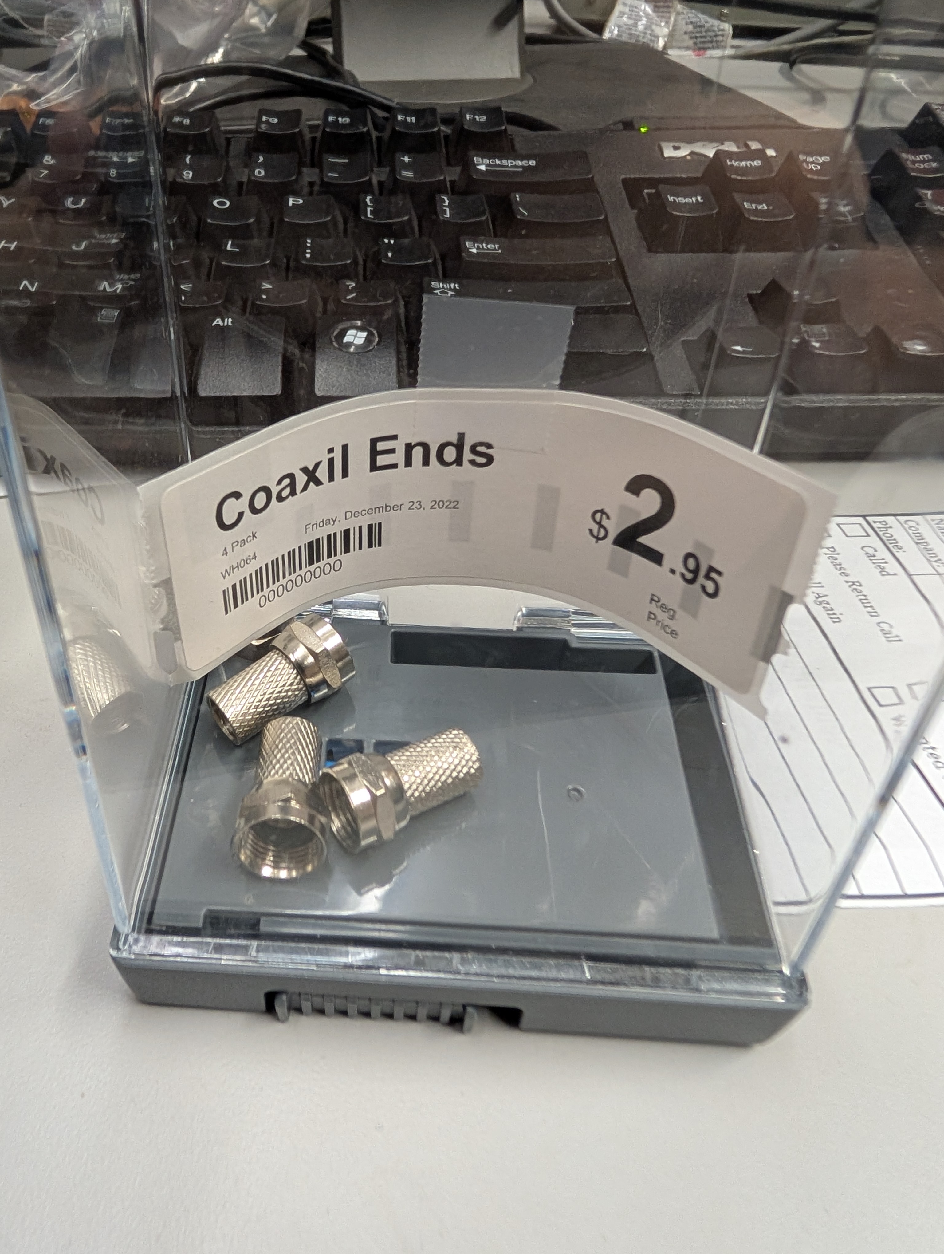 Coaxil Ends