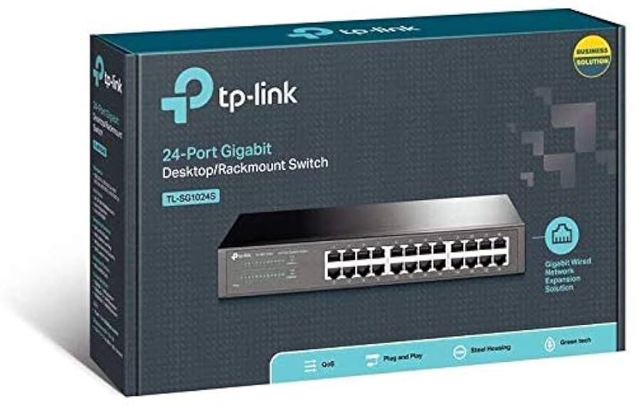 TP-Link 24-Port Gigabit Desktop/Rackmount Switch